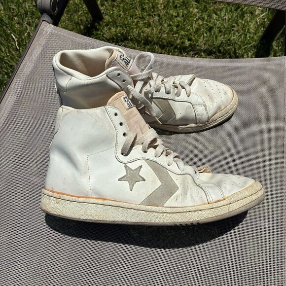 Vintage Converse Basketball Shoes 1980s Dr. J Men\'s 9.5 All Star Julius Erving main image 7